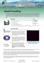 Quail Landing by J & A Development, LLC features Custom New Homes in Sparks, Nevada
