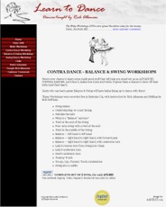 Learn to Dance Waltz Workshops, Reno Nevada